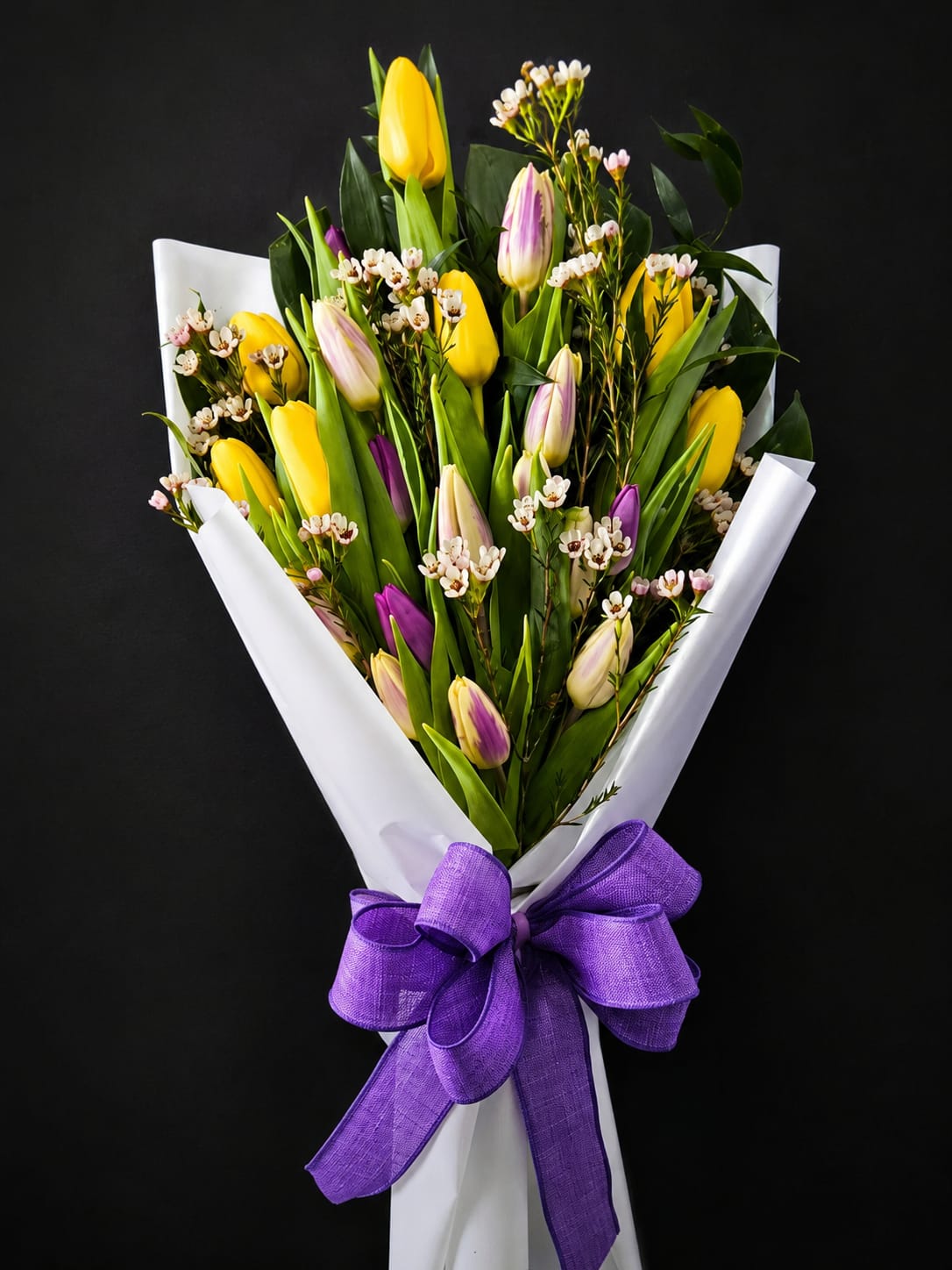 6017 Bouquet 20 Tulipanes surtidos!