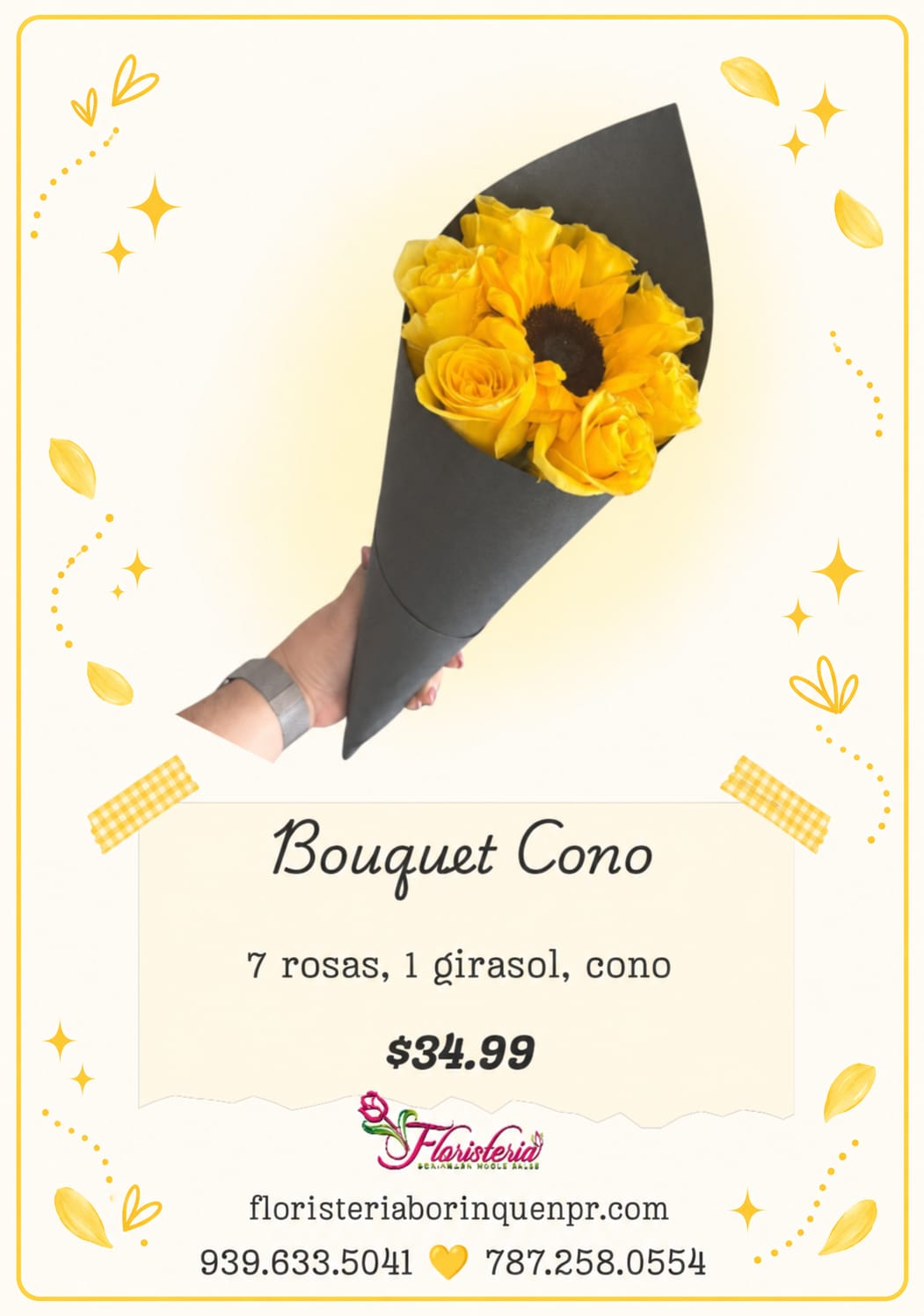 BOUQUET CONO