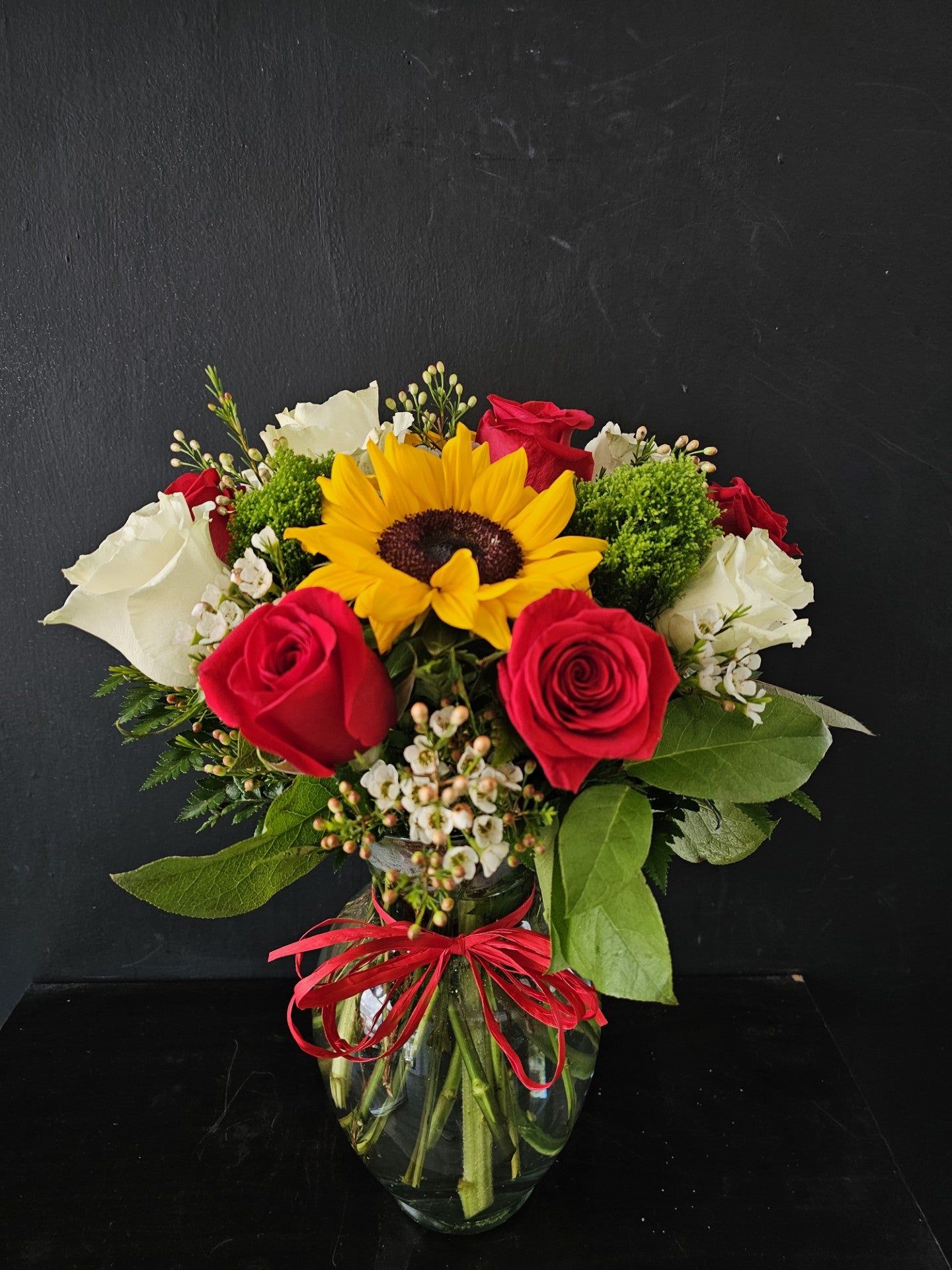 058 Rosas y Girasol
